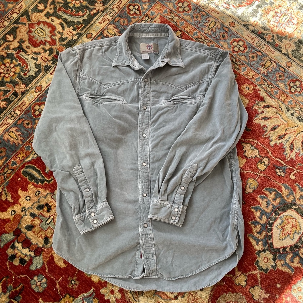 The Territory Ahead Brushed Cotton Western Style Shirt